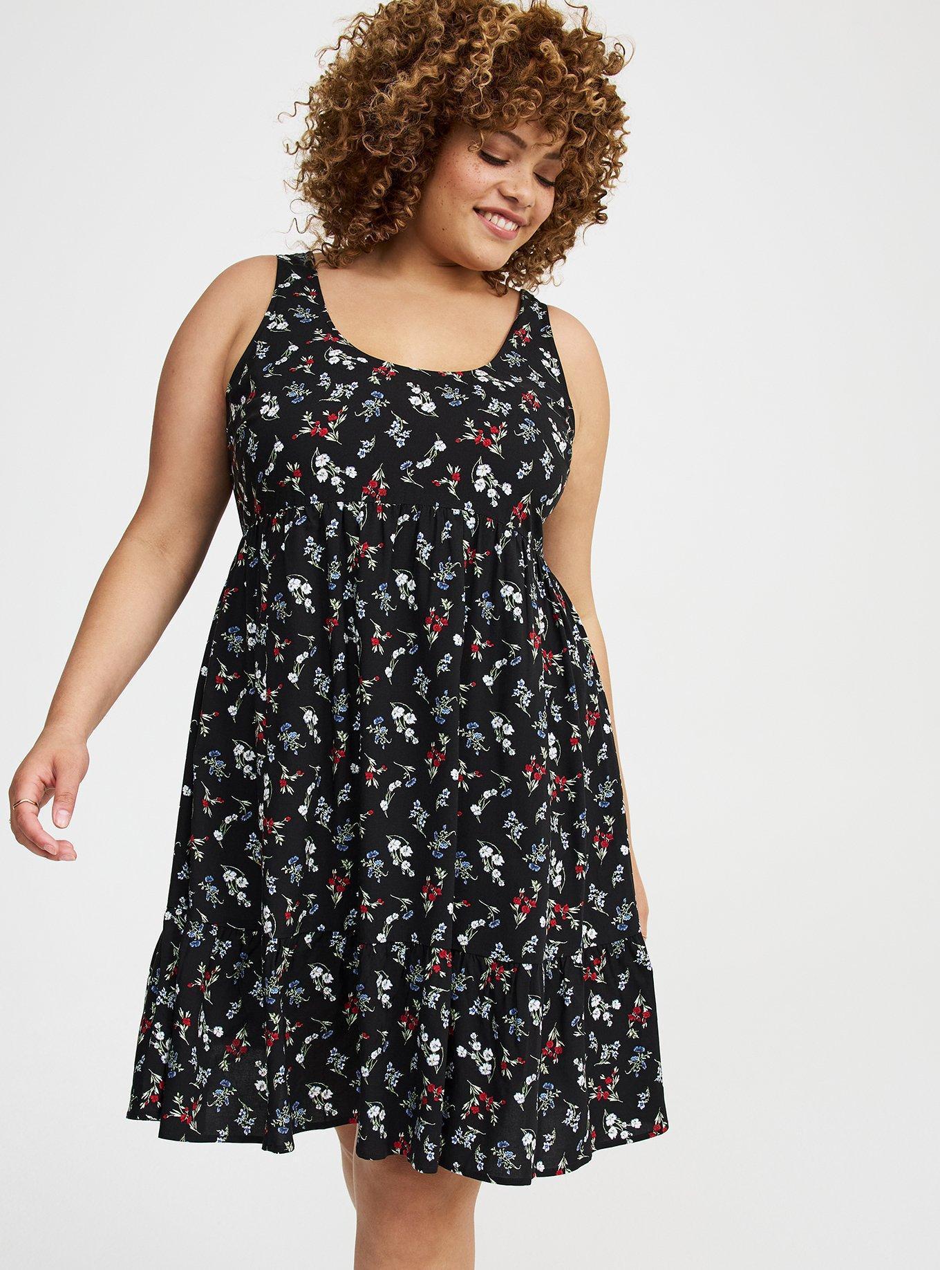Tiered Tank Mini Dress Product Image