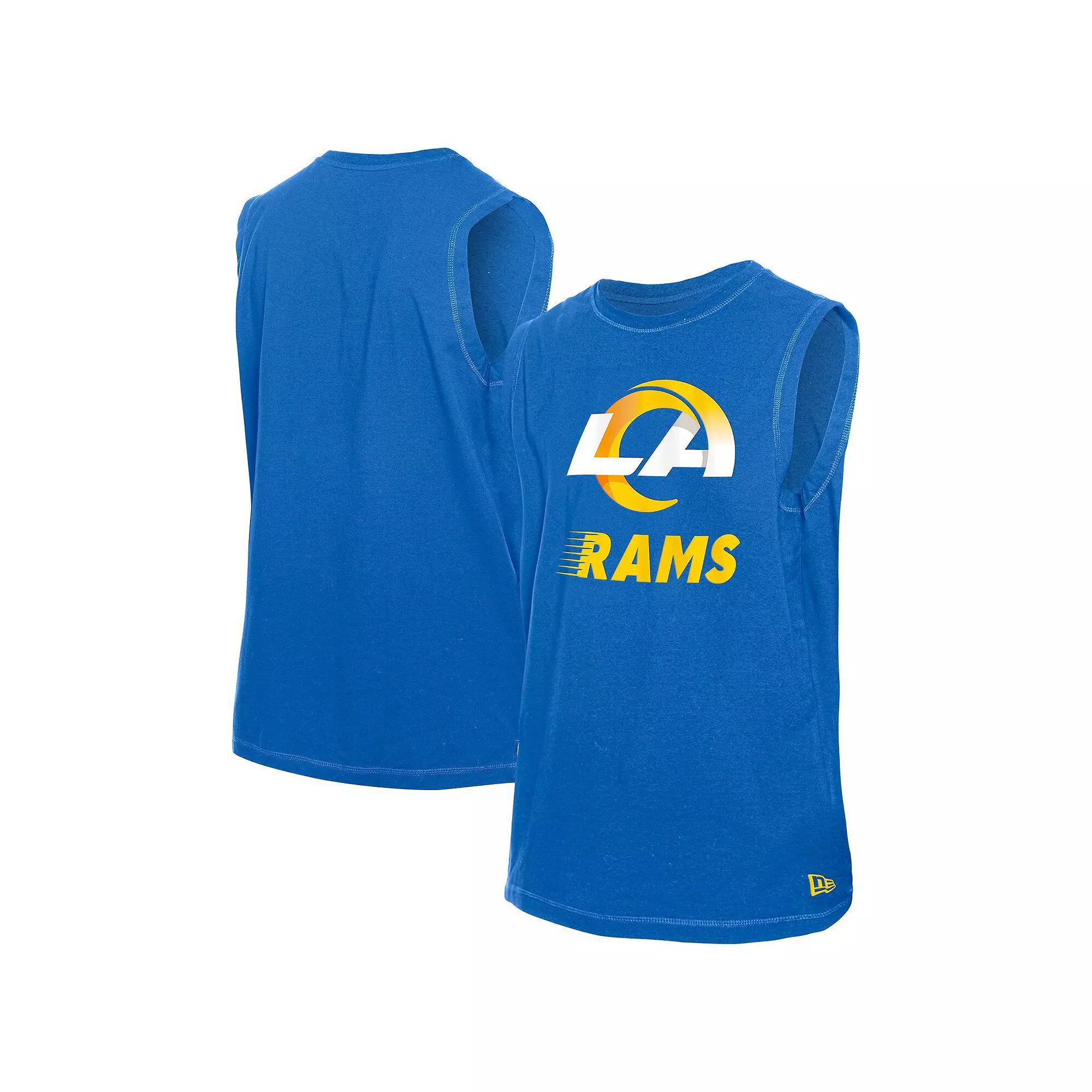Men's New Era  Royal New York Giants Leisure Collection Tank Top, Size: Large, Blue Product Image