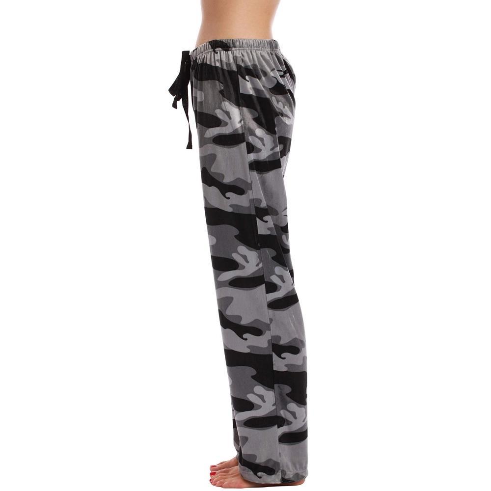 #followme Silky Fleece Printed Pajama Pants for Women Product Image