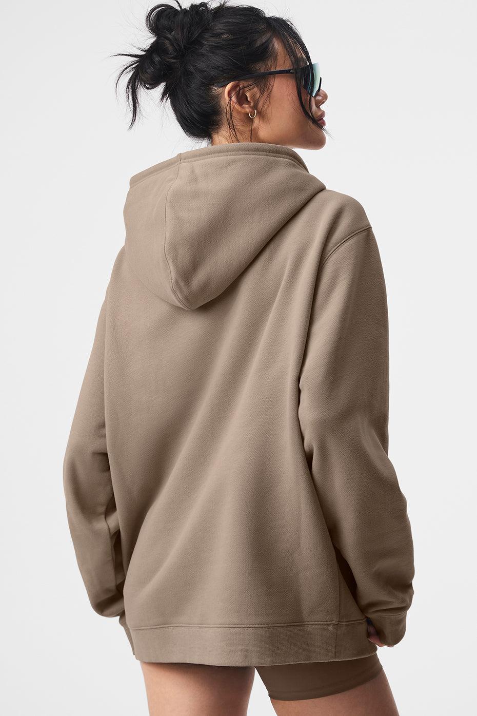 Renown Full Zip Hoodie - Gravel Product Image