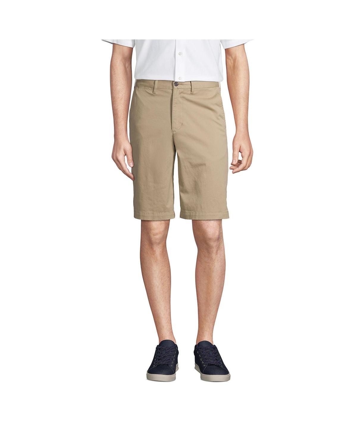 Men's Lands' End Traditional-Fit Comfort-First Knockabout 11-inch Chino Shorts, Size: 38, Green Product Image
