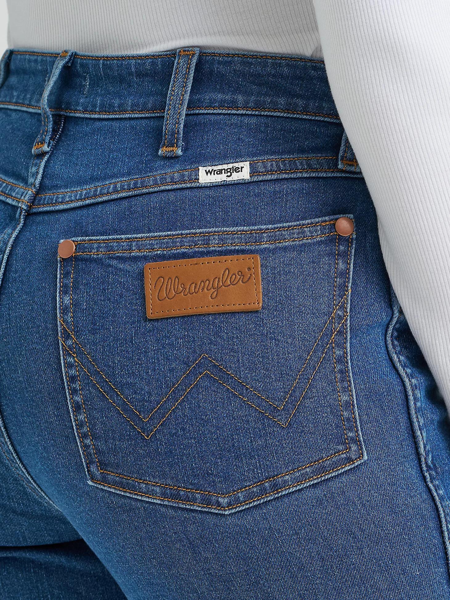 Women's High Rise Flare Jean in Carolina Product Image