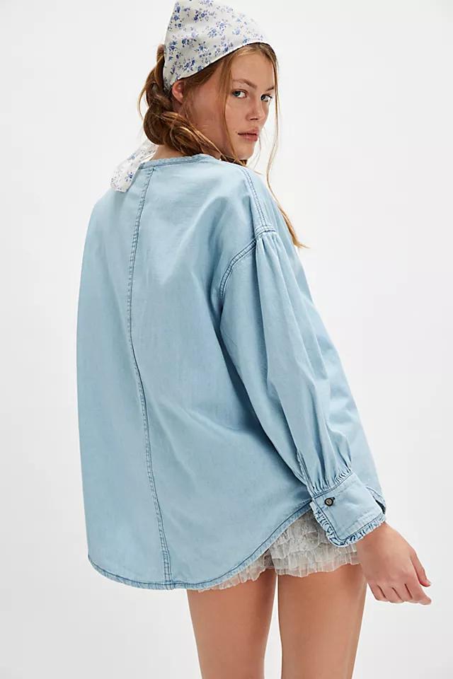 We The Free Denim Dreaming Pullover Product Image