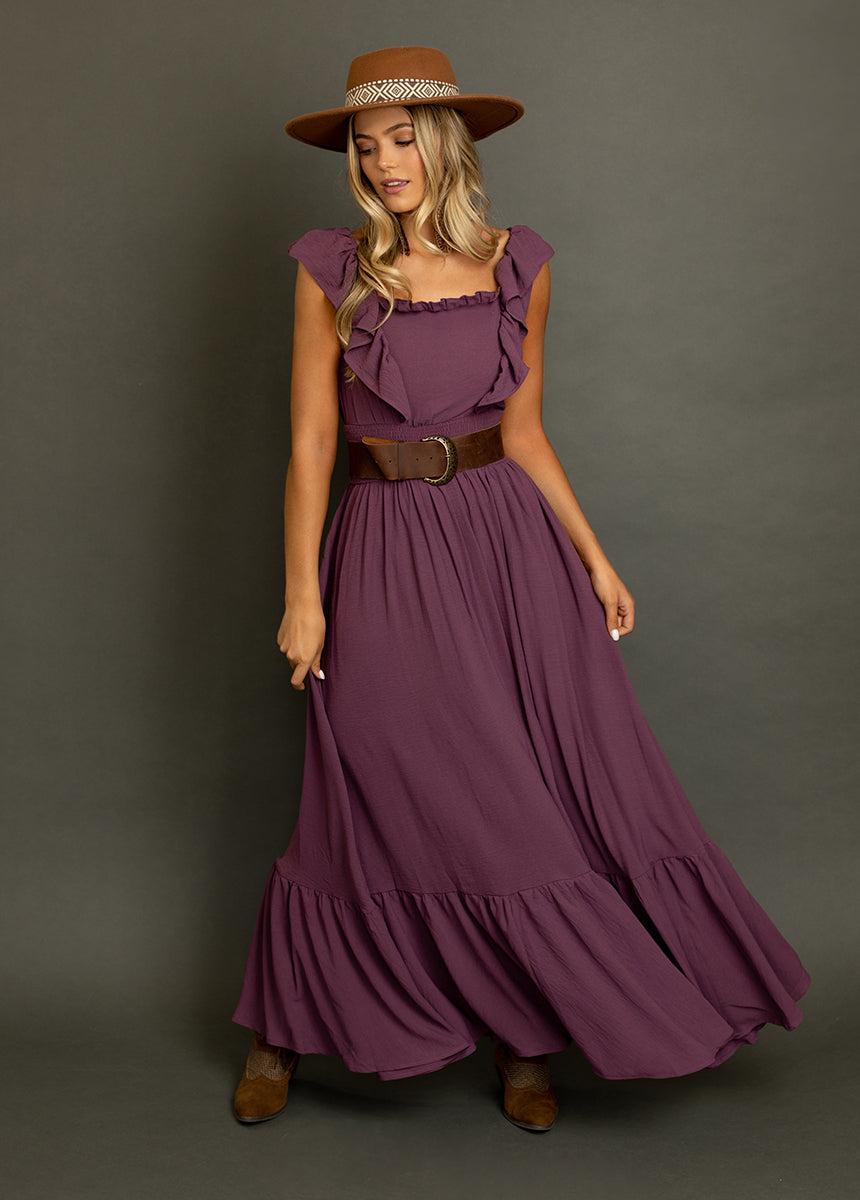 Dawn Dress in Dusty Iris Female Product Image