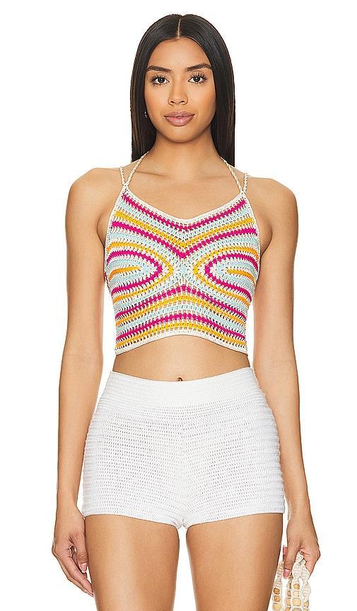 X Revolve Crochet Top My Beachy Side Product Image