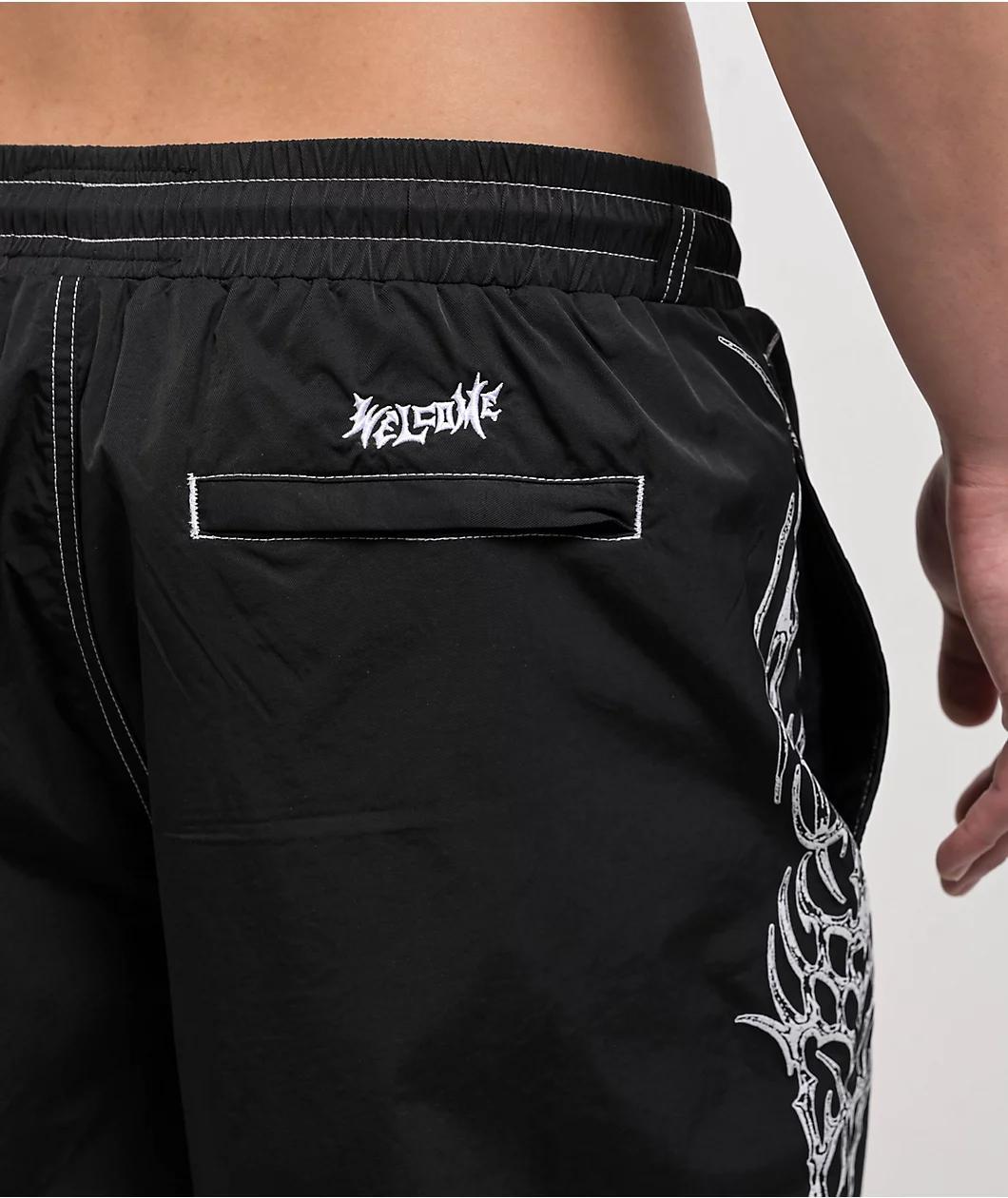 Welcome Horde Black Board Shorts Product Image