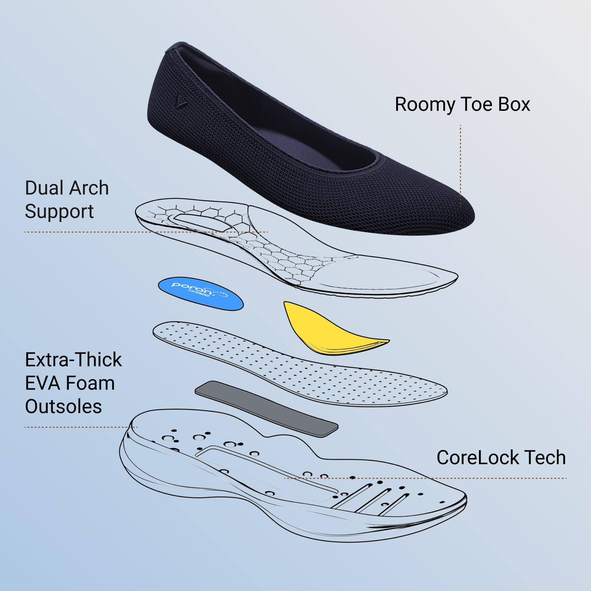Water-Repellent Round-Toe All-Day Sneaker Flats (Izabel) Product Image