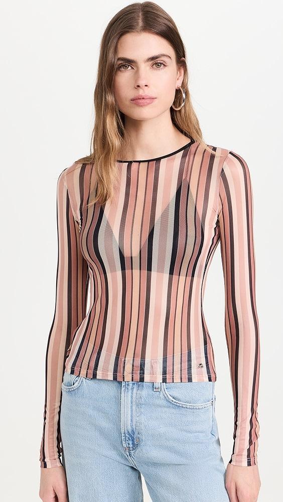 Miaou Long Sleeve Tee | Shopbop Product Image