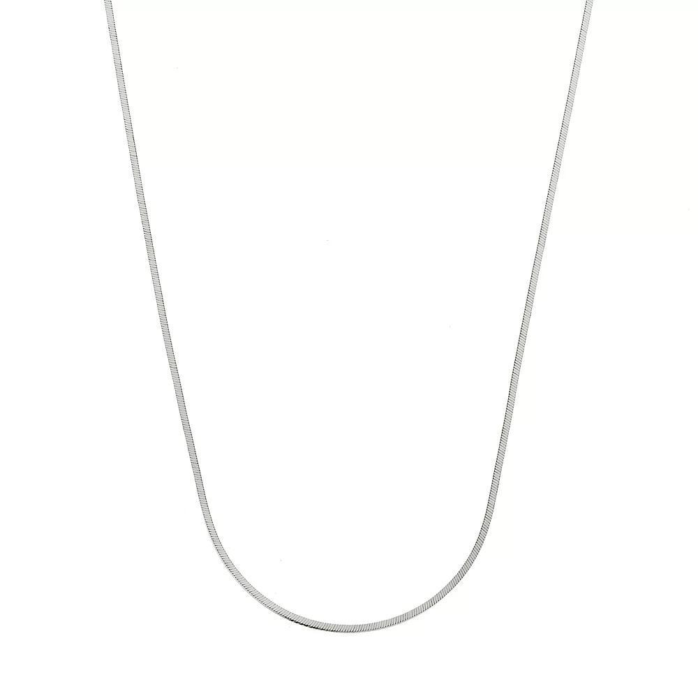 PRIMROSE Sterling Silver Snake Chain Necklace, Women's, Size: 24" Product Image