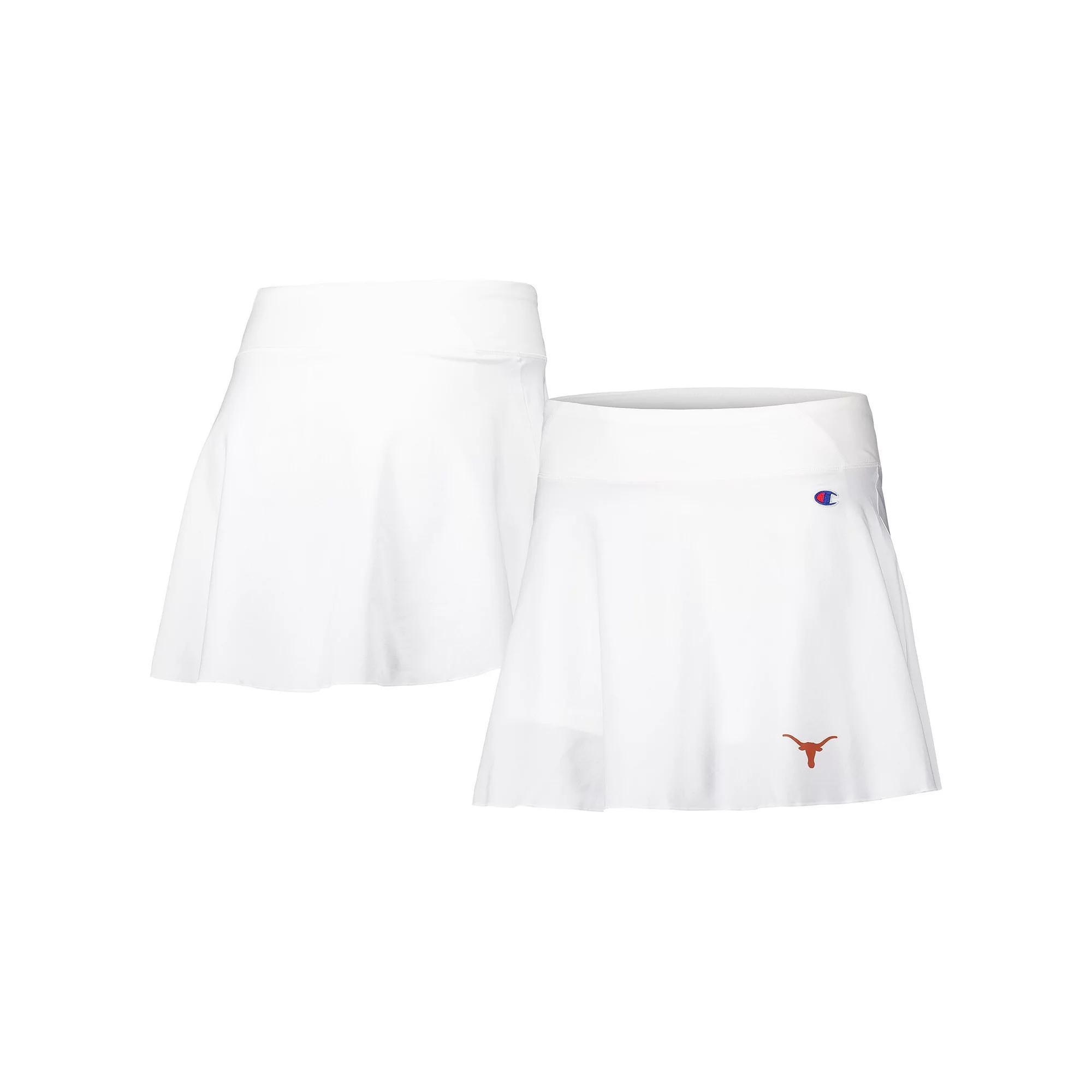 Women's Champion White Texas Longhorns Tailgate Soft Touch Skort, Size: Small Product Image