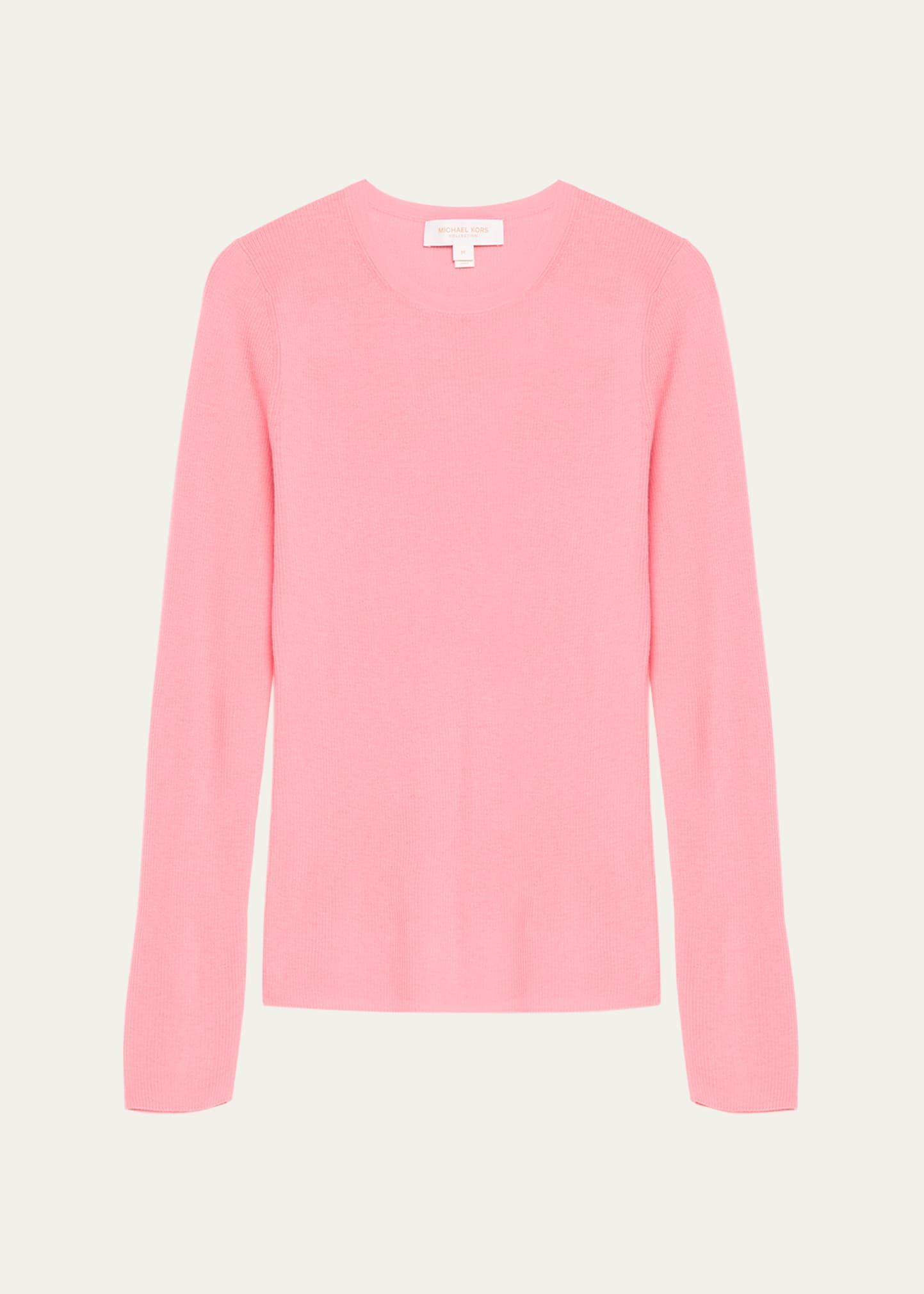 Michael Kors Collection Cashmere Hutton Rib Top Product Image