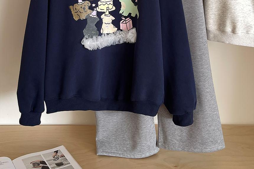 Crewneck Print Pullover Product Image