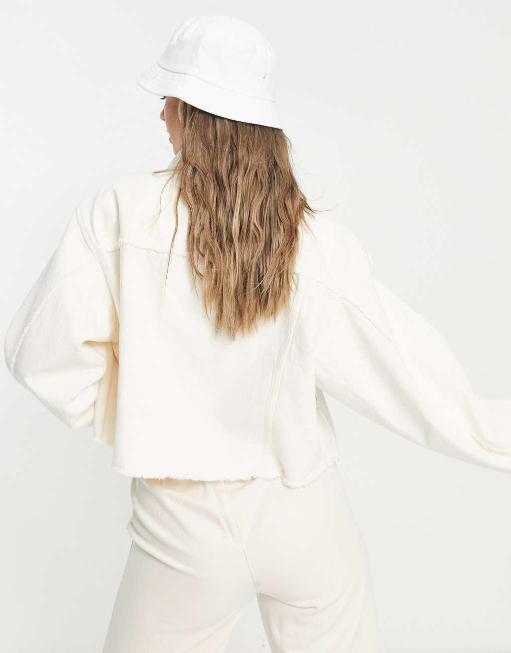 Weekday frayed edge jacket Product Image