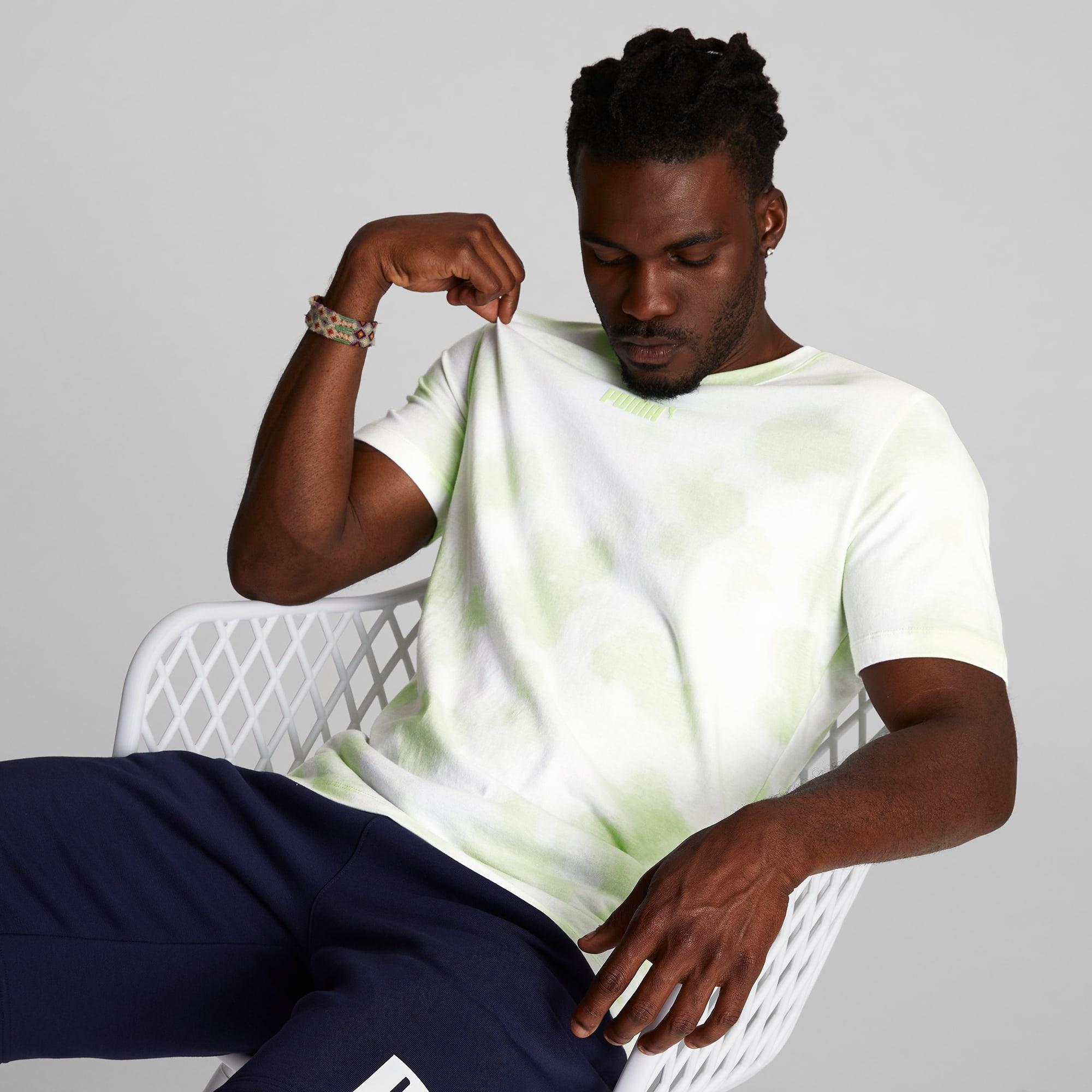 PUMA Cloud Tie Dye Men's T-Shirt Product Image