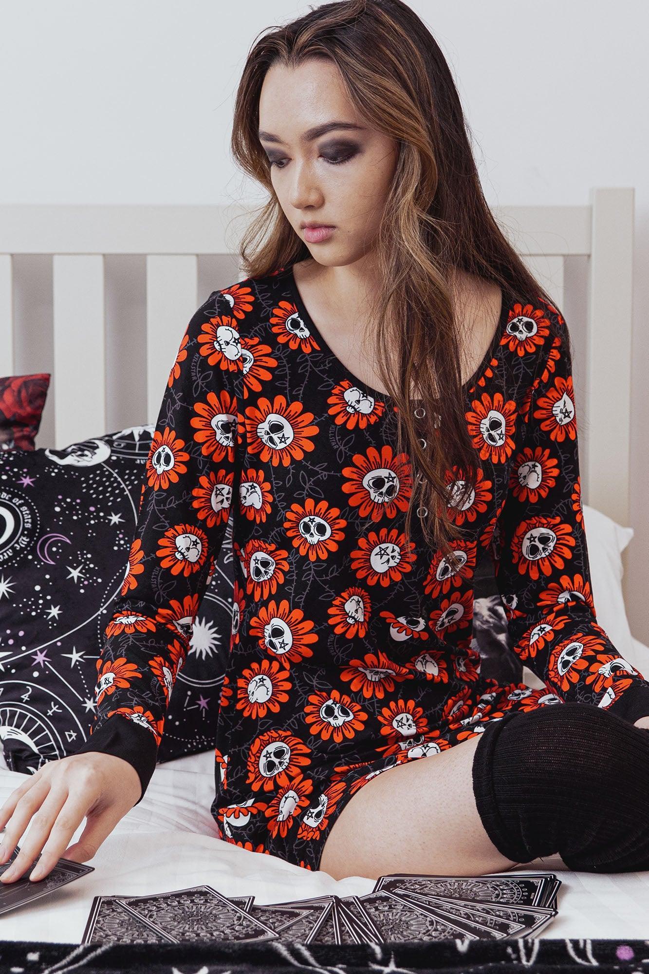 Gloom Garden Lounge Dress Female Product Image