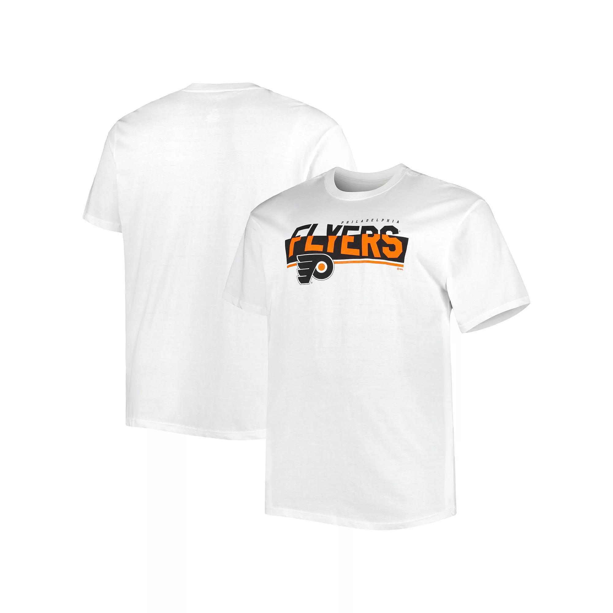 Men's Fanatics Branded White Philadelphia Flyers Big & Tall Special Edition 2.0 T-Shirt, Size: 3XLT, Fly White Product Image