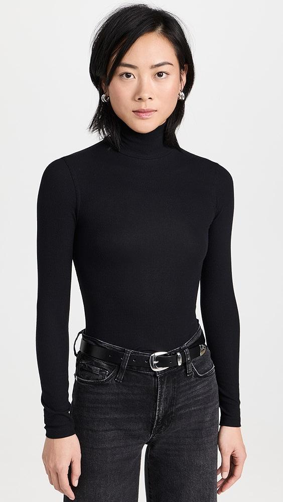 FRAME Rib Turtleneck | Shopbop Product Image
