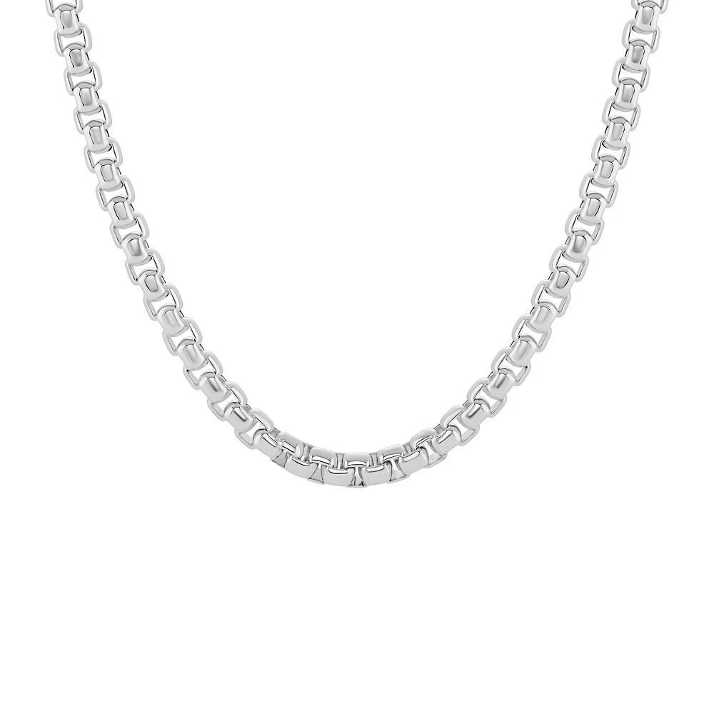 PRIMROSE 24-in. Rounded Box Chain Necklace, Women's, Size: 20", Silver Tone Product Image