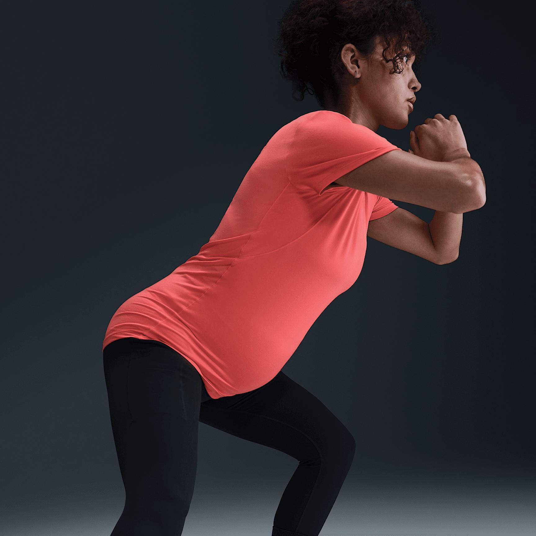 Nike Women's (M) One Dri-FIT Slim-Fit Short-Sleeve Top (Maternity) Product Image