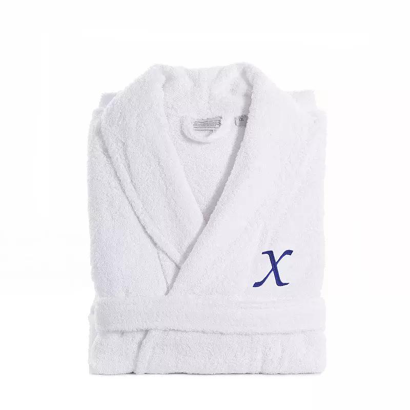 Linum Home Textiles Turkish Cotton Personalized Unisex Embroidered Terry Bathrobe, Women's, Size: Small/Medium Product Image