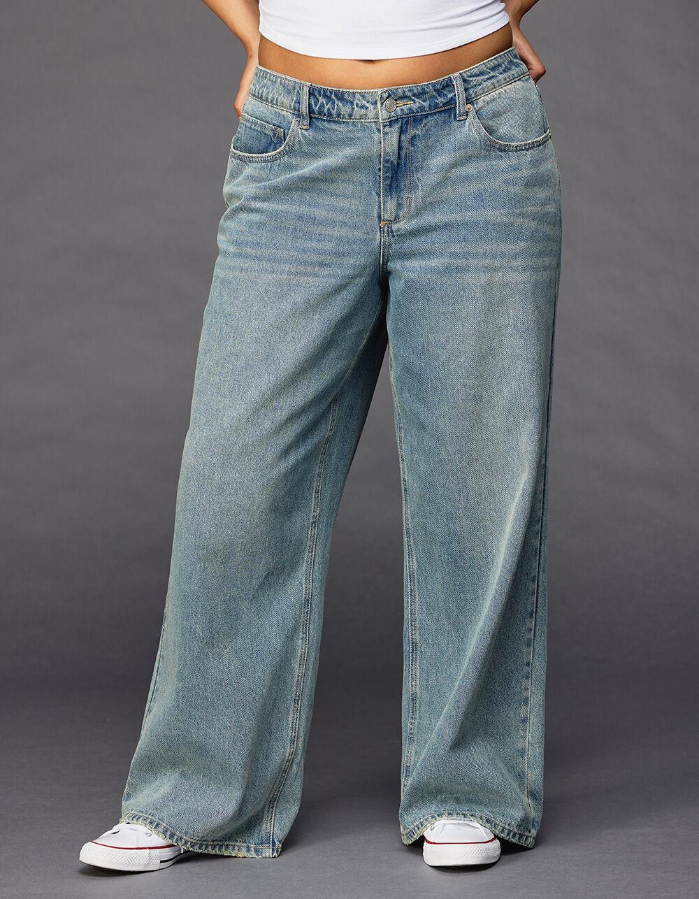 RSQ Womens Low Rise Baggy Jeans Product Image