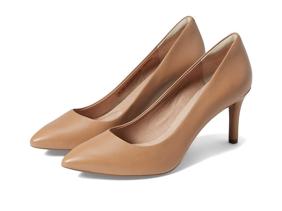 Rockport Total Motion 75mm Plain Pump (Mocha Latte) High Heels Product Image