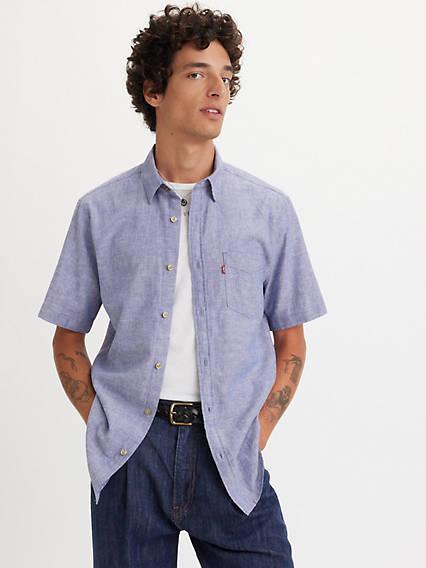 Short Sleeve Sunset One Pocket Shirt Product Image