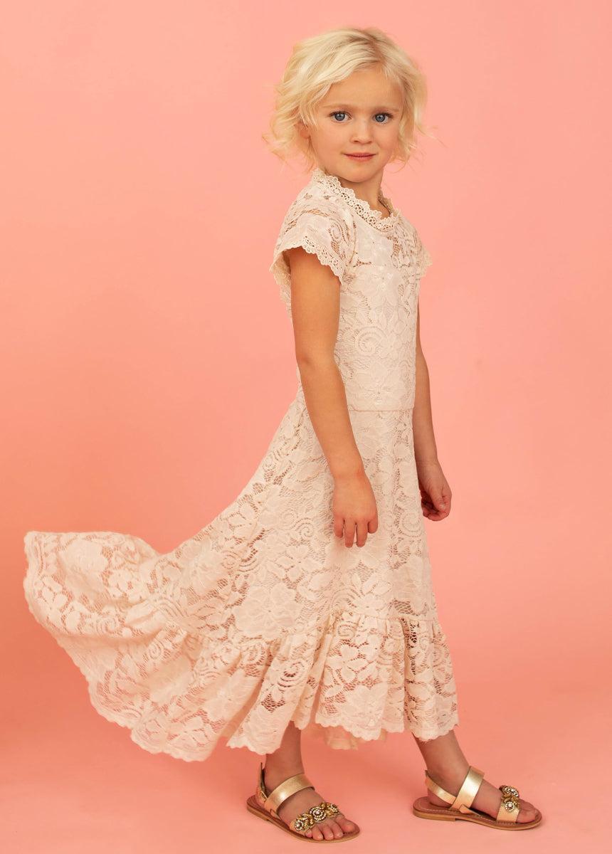 Esperanzie Dress in Shell Product Image