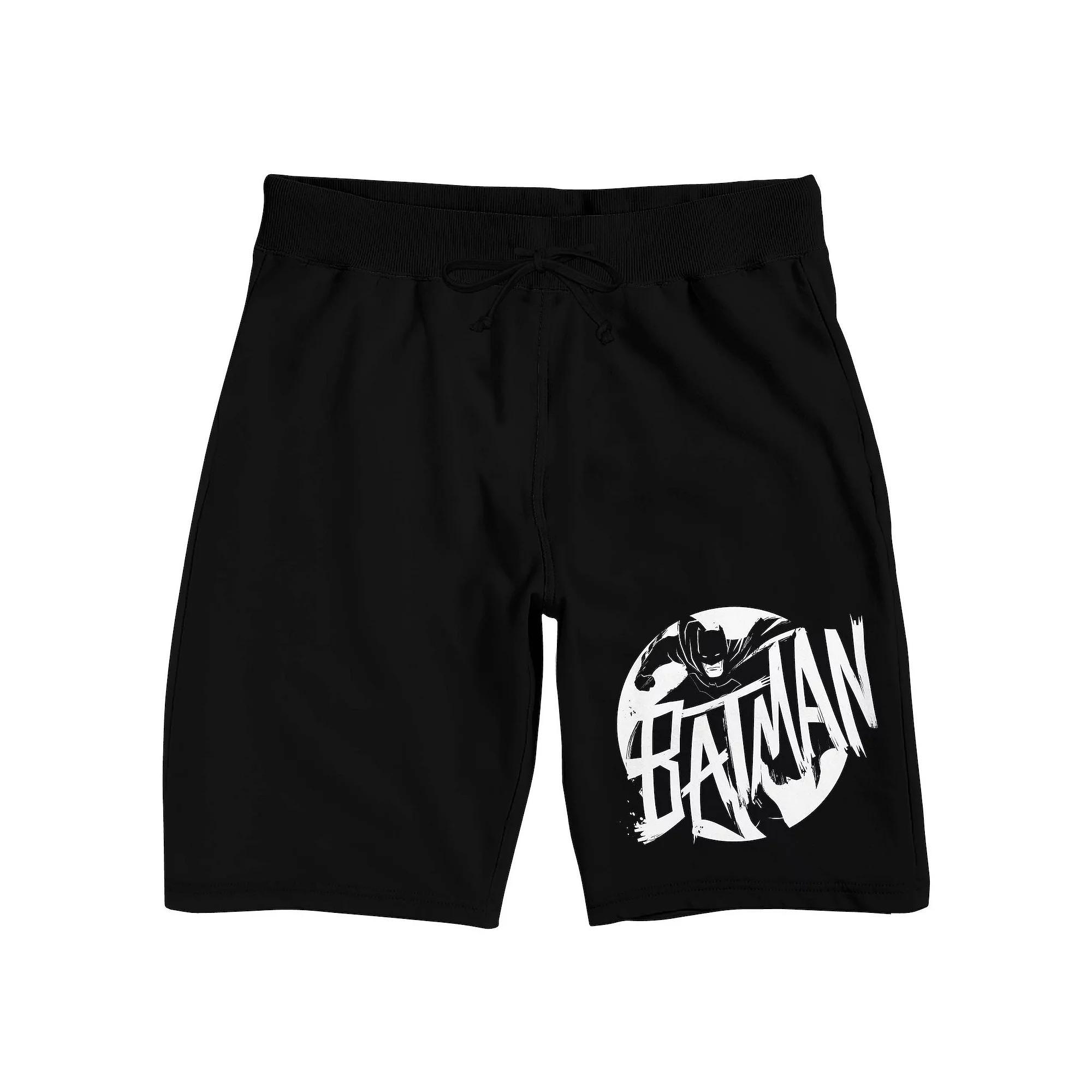 Men's Batman Spotlight Sleep Shorts, Size: Small, Black Product Image
