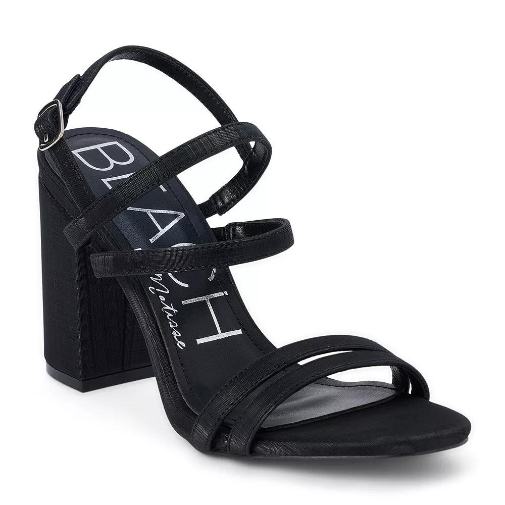 Beach by Matisse Crown Women's Heeled Sandals, Size: 6, Black Product Image