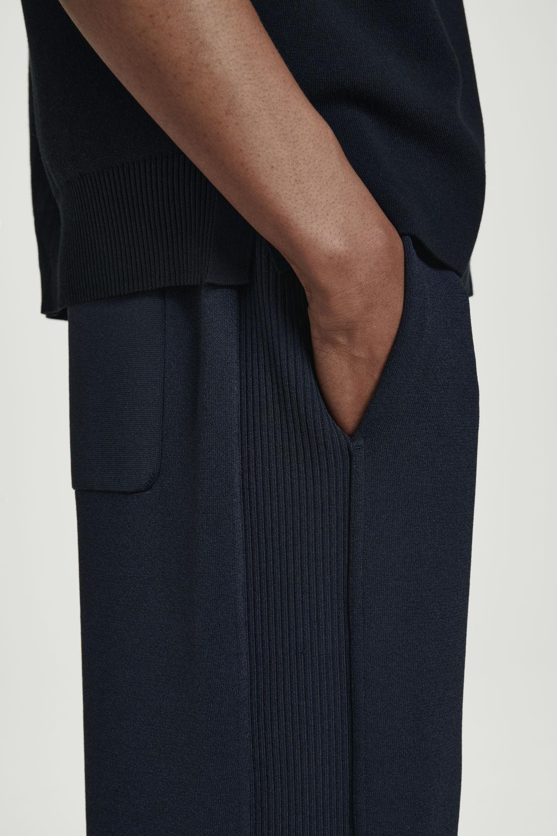 DOUBLE-FACED TRACK PANTS Product Image