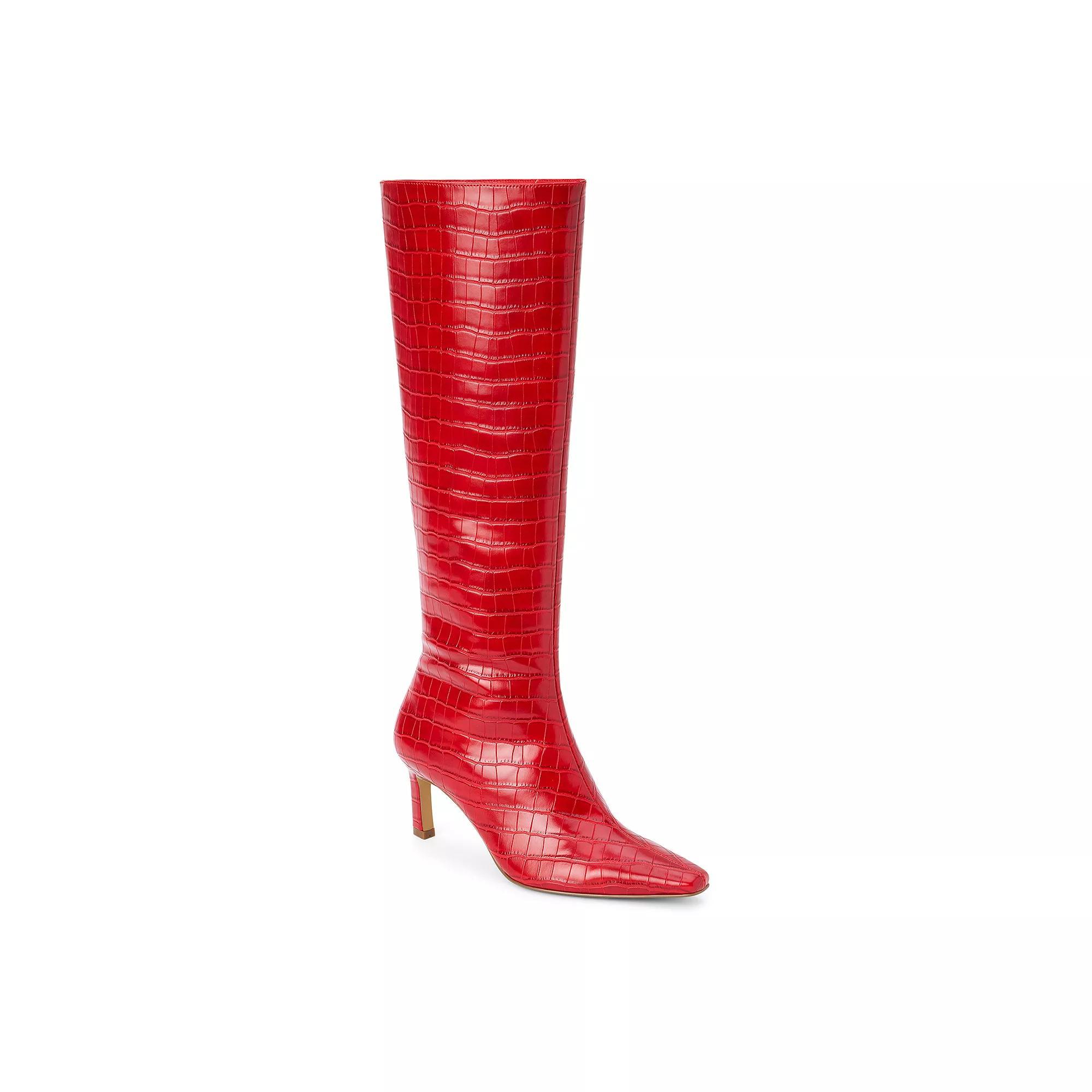 Coconuts by Matisse Robbie Women's Knee-High Boots, Size: 9, Red Croc Product Image