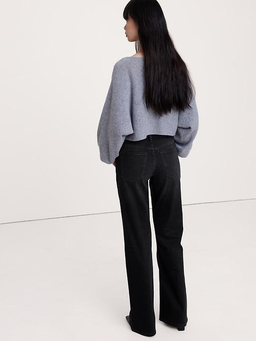 High-Rise Relaxed Flare Jean Product Image