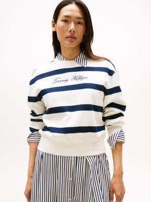 Embroidered Logo Pique Sweatshirt Product Image