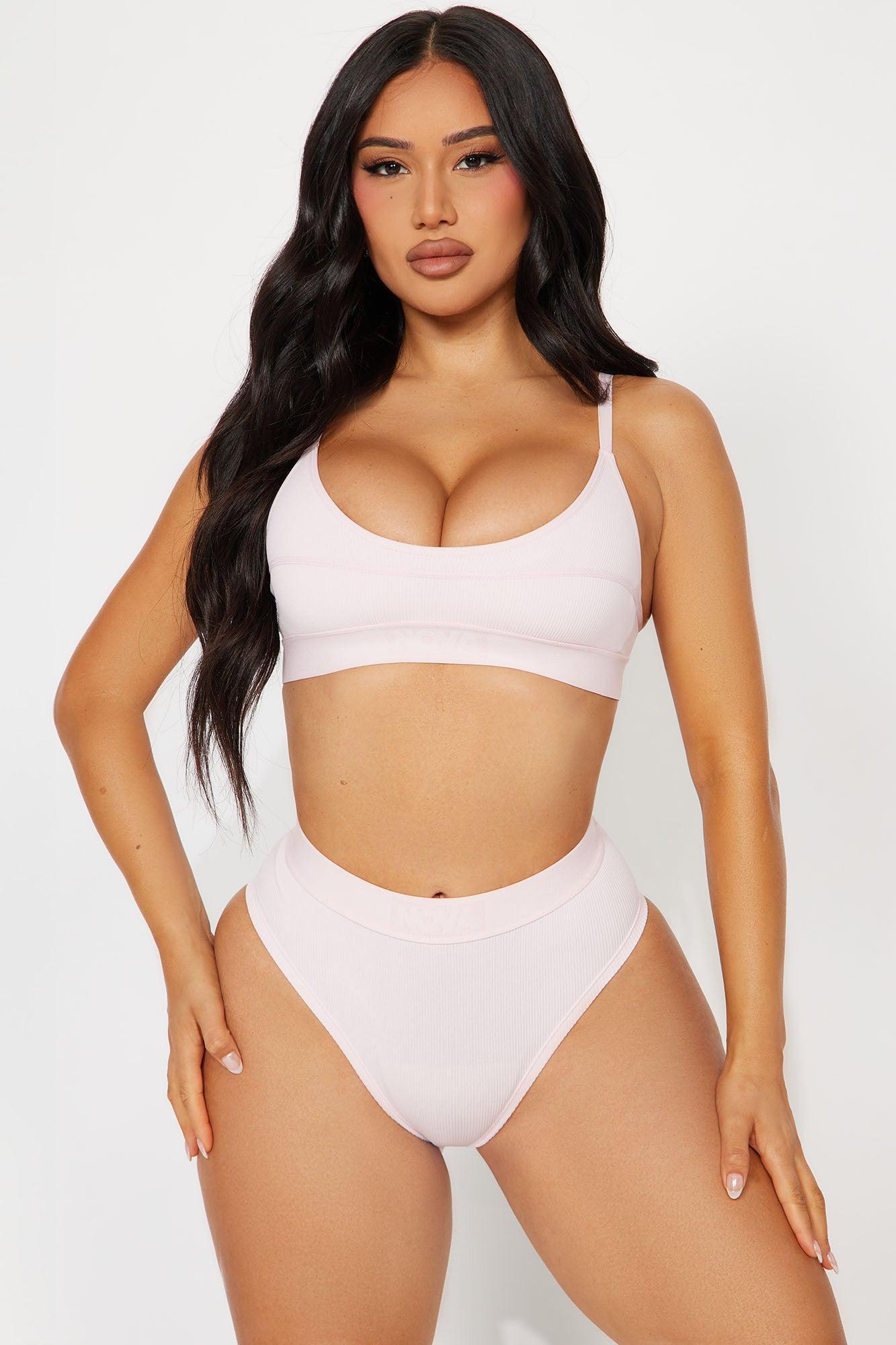 Chill Vibe Seamless Boyshort Panty - Pink Product Image