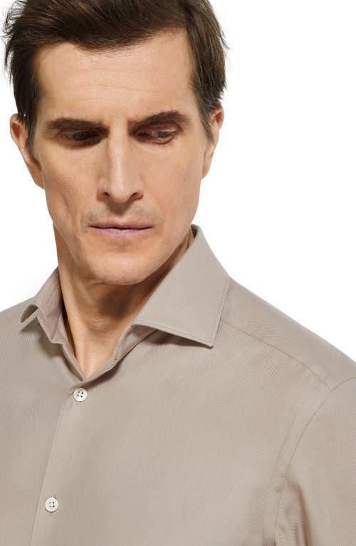 ZEGNA Cash Button Front Shirt In Piedicavallo Product Image
