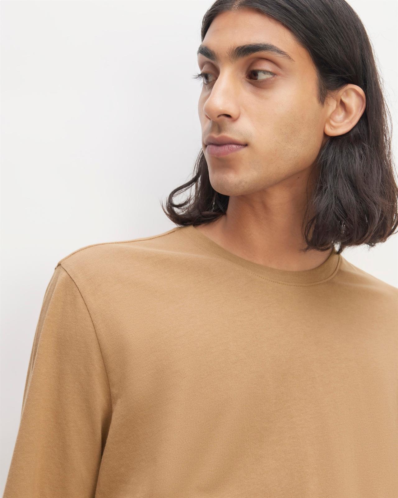 The Essential Organic Long-Sleeve Tee Product Image