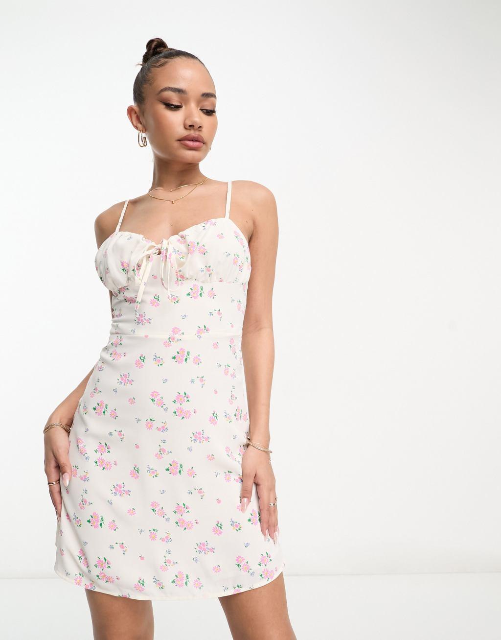Collective the Label ruched bust mini dress Product Image