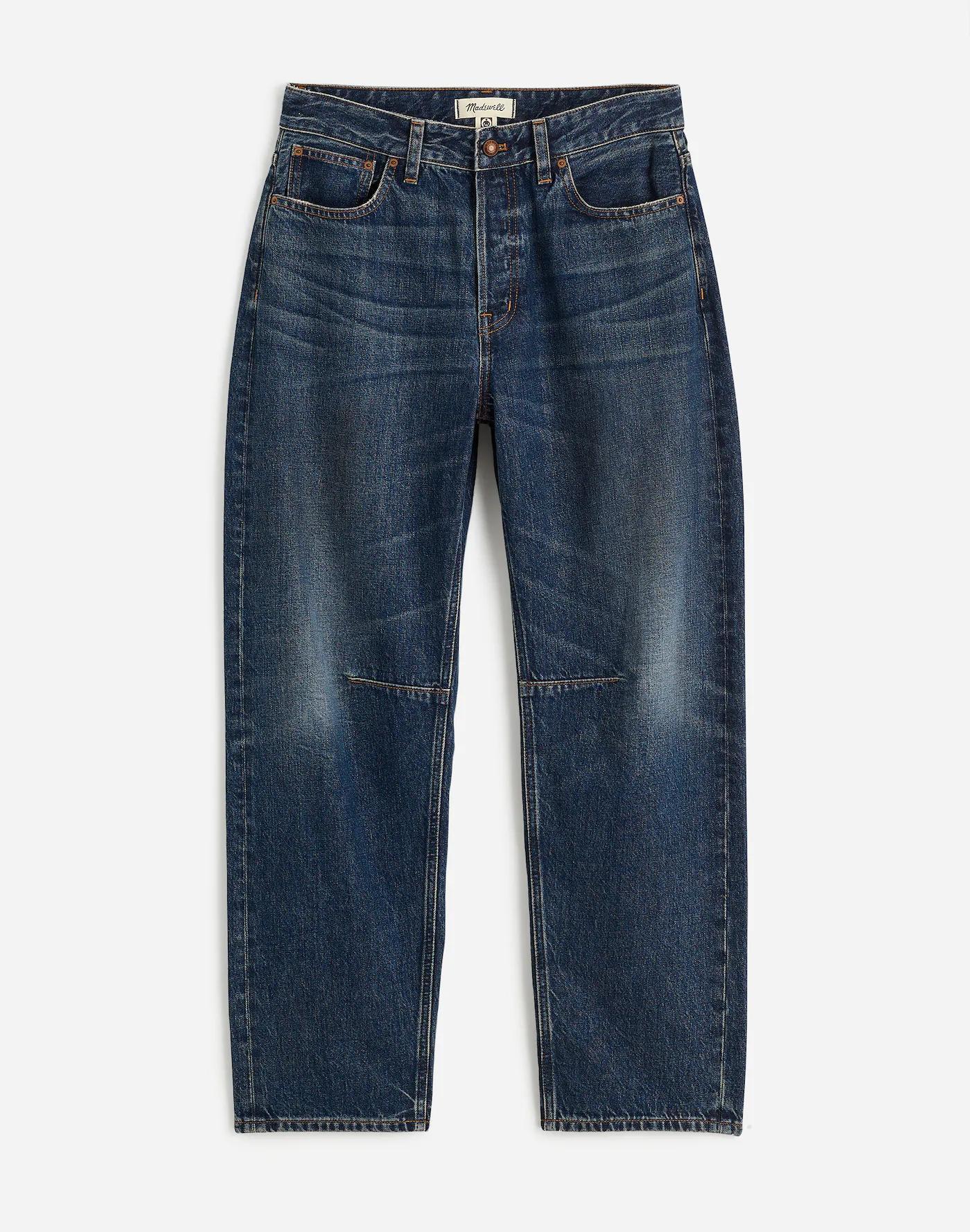 The Curvy Darted Barrel-Leg Jean Product Image
