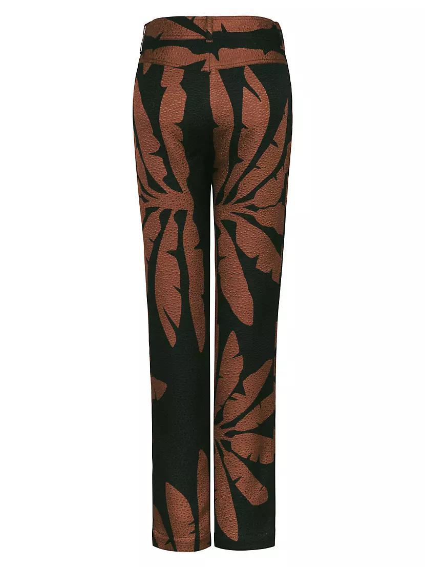 Anouk Force Of Nature Wool & Silk Jacquard Blazer Product Image