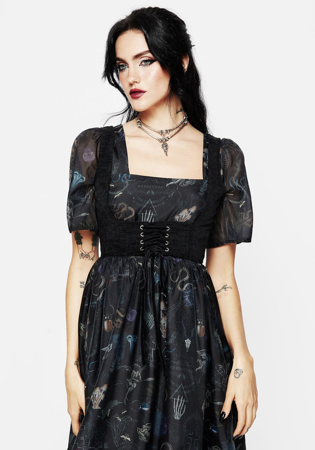 Florence Lace Up Harness Corset Top Product Image