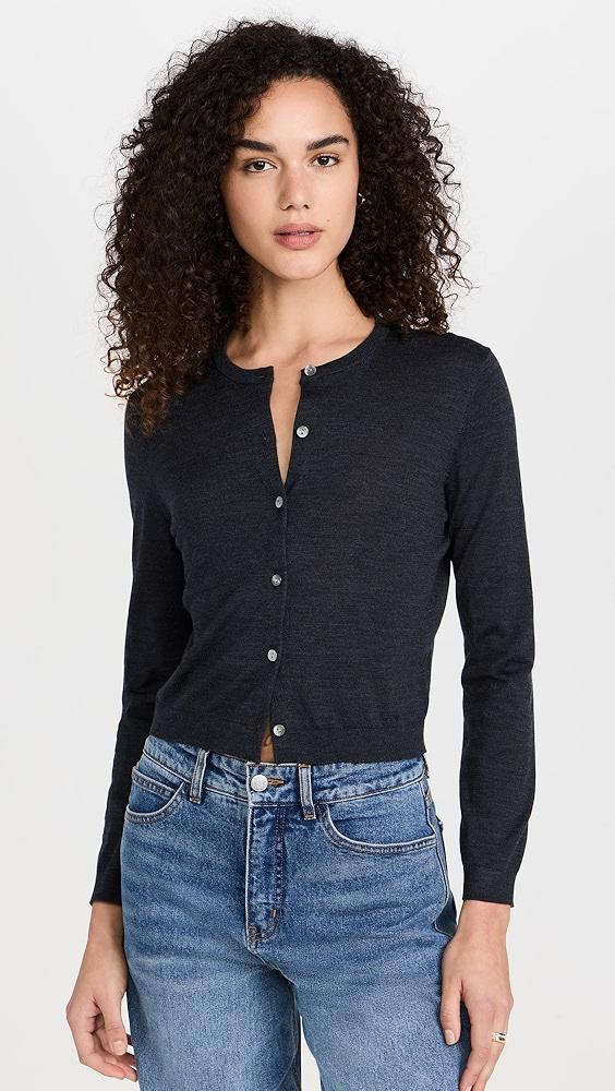 Theory Crop Crew Cardigan | Shopbop Product Image