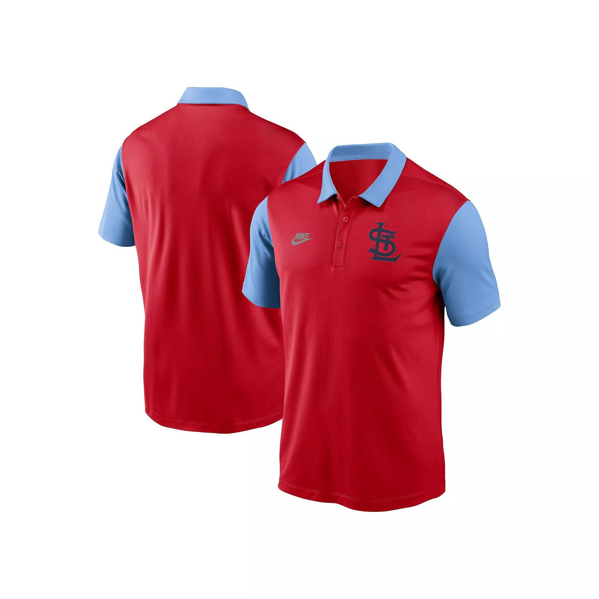 Men's Nike Red St. Louis Cardinals Franchise Cooperstown Collection Polo, Size: Large Product Image