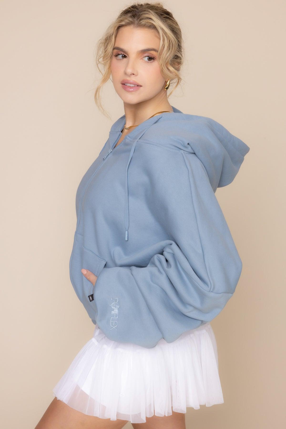 Zip Cloud Hoodie - Game Time Green Product Image