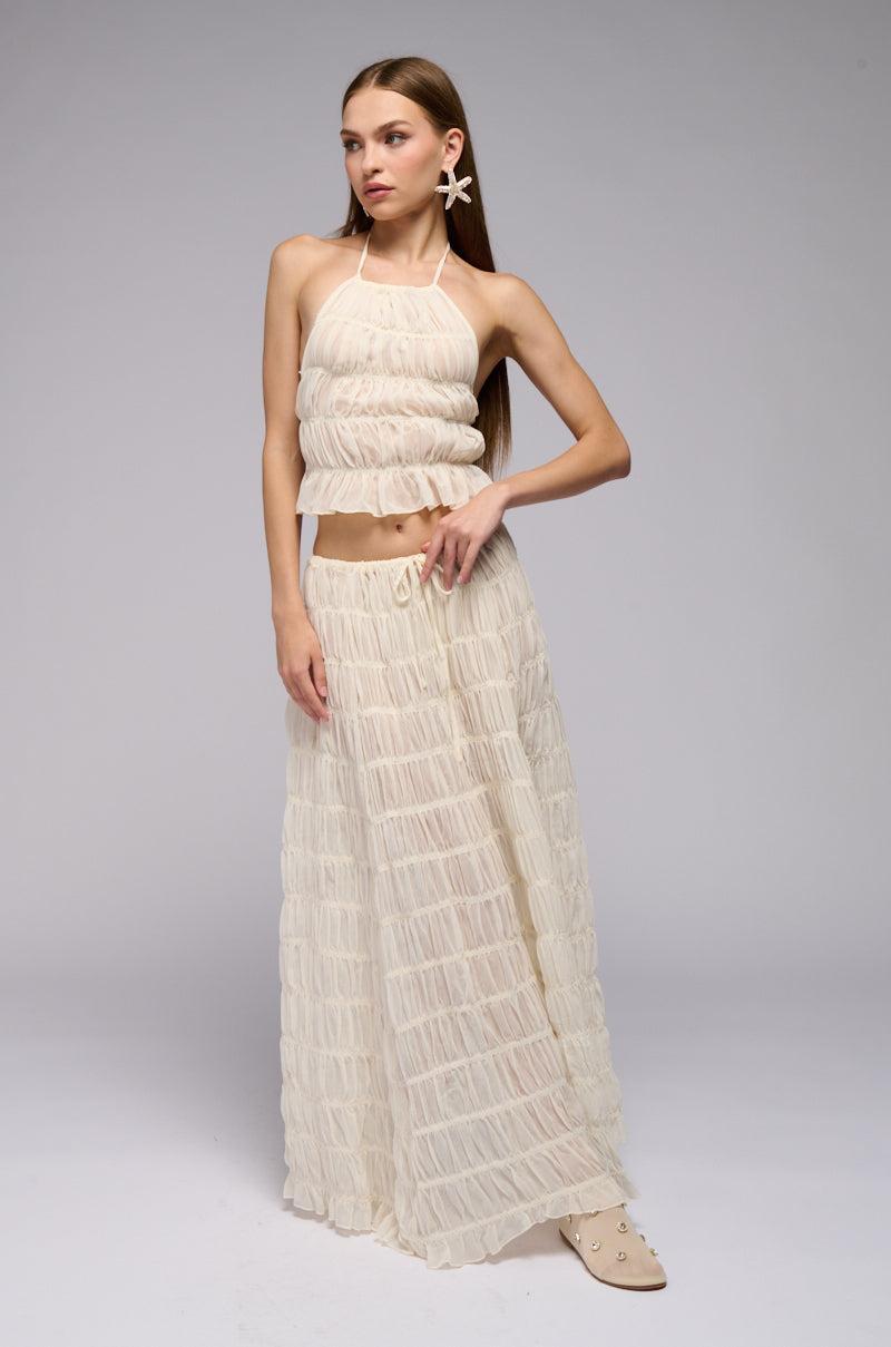 JUST KEEP GOIN MAXI SKIRT Product Image