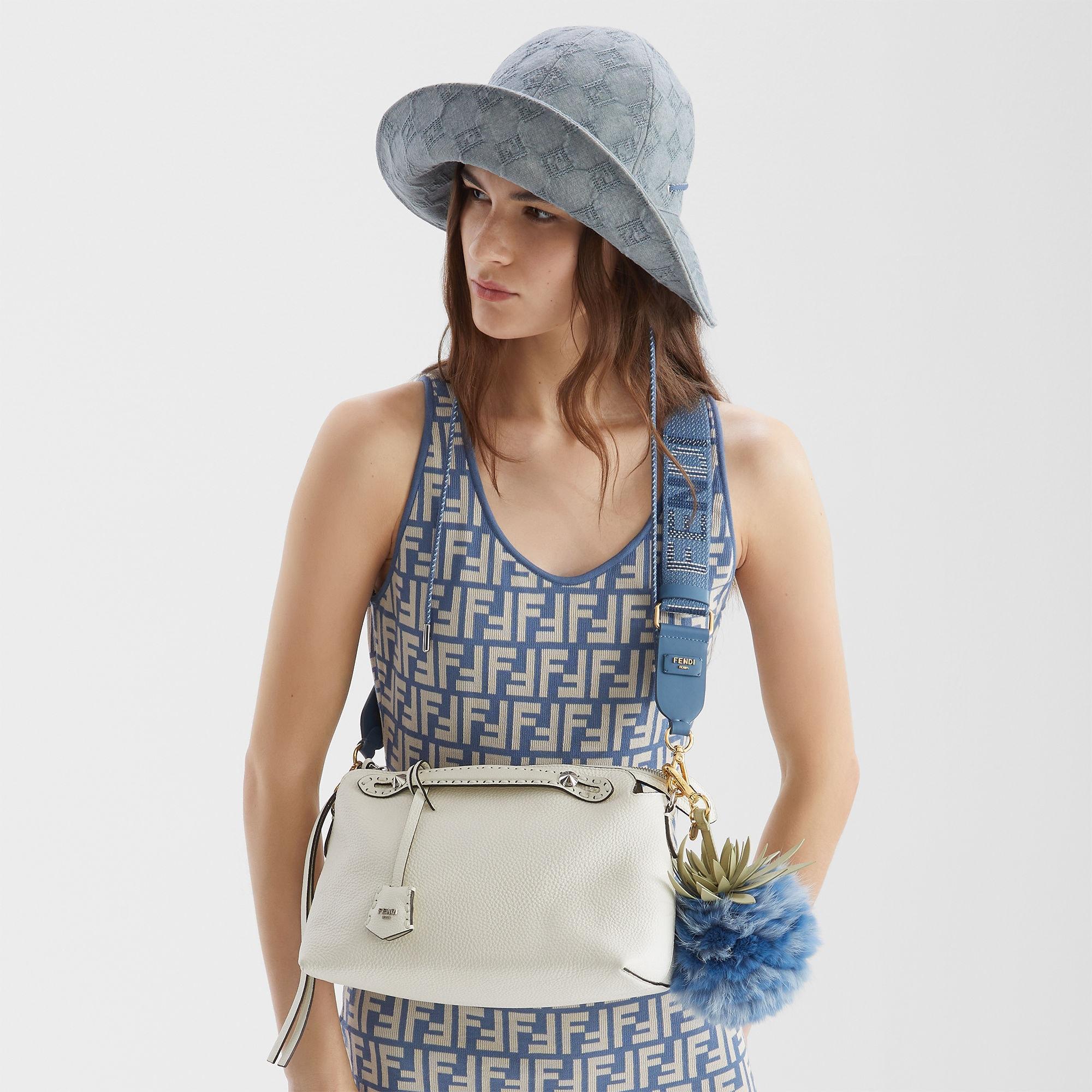 Strap YouBlue denim-effect FF jacquard shoulder strap Product Image