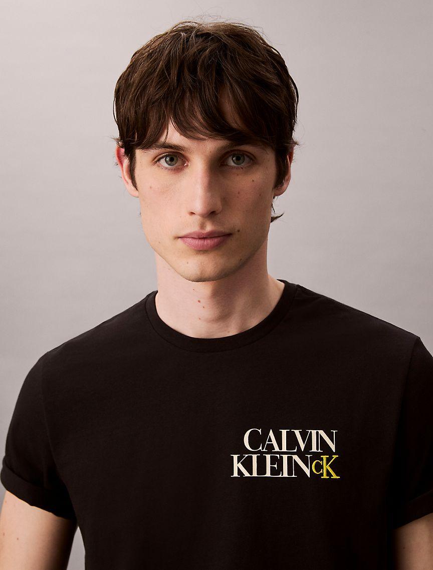 Stacked CK Logo Easy Tee Product Image