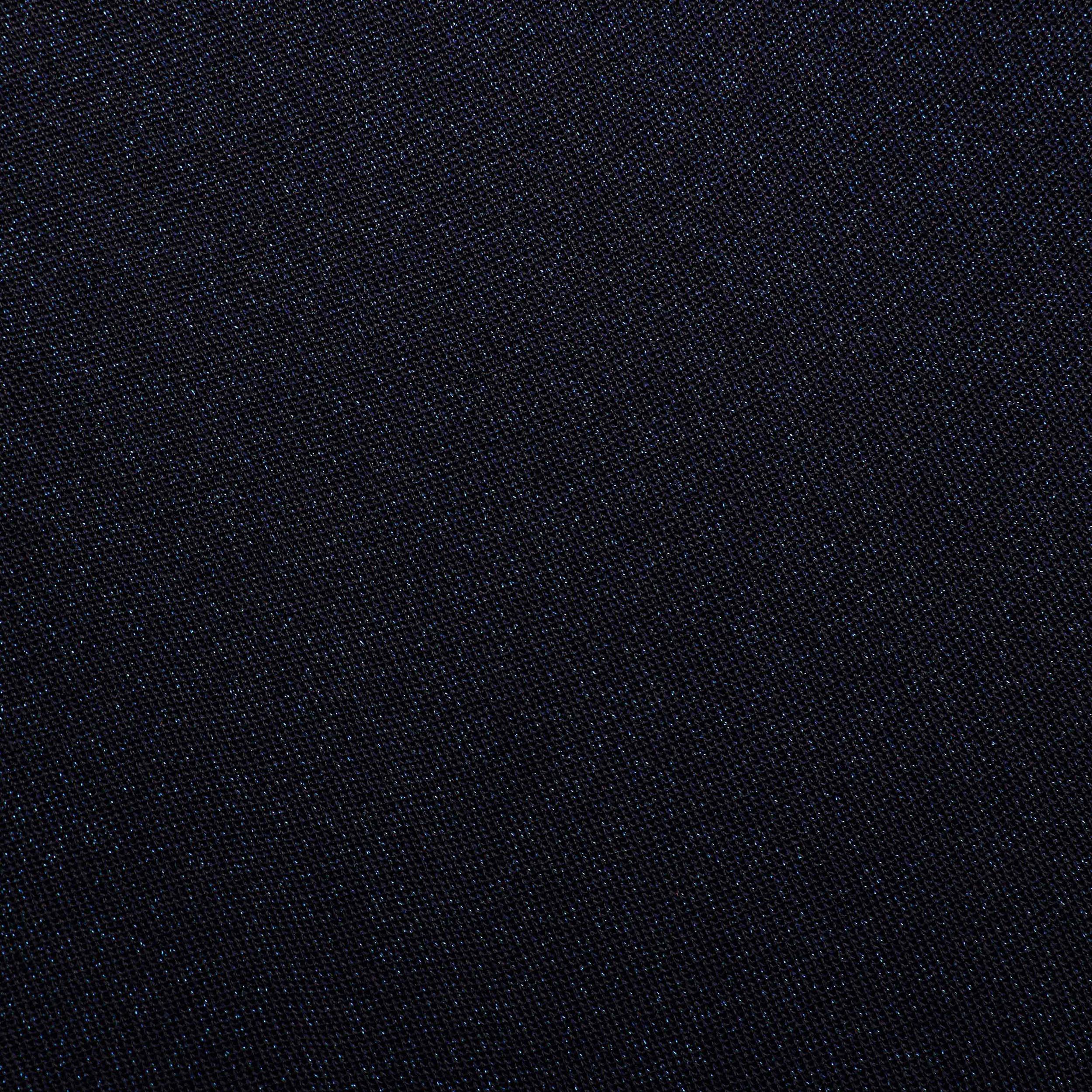 Navy Viscose Knit Top Product Image