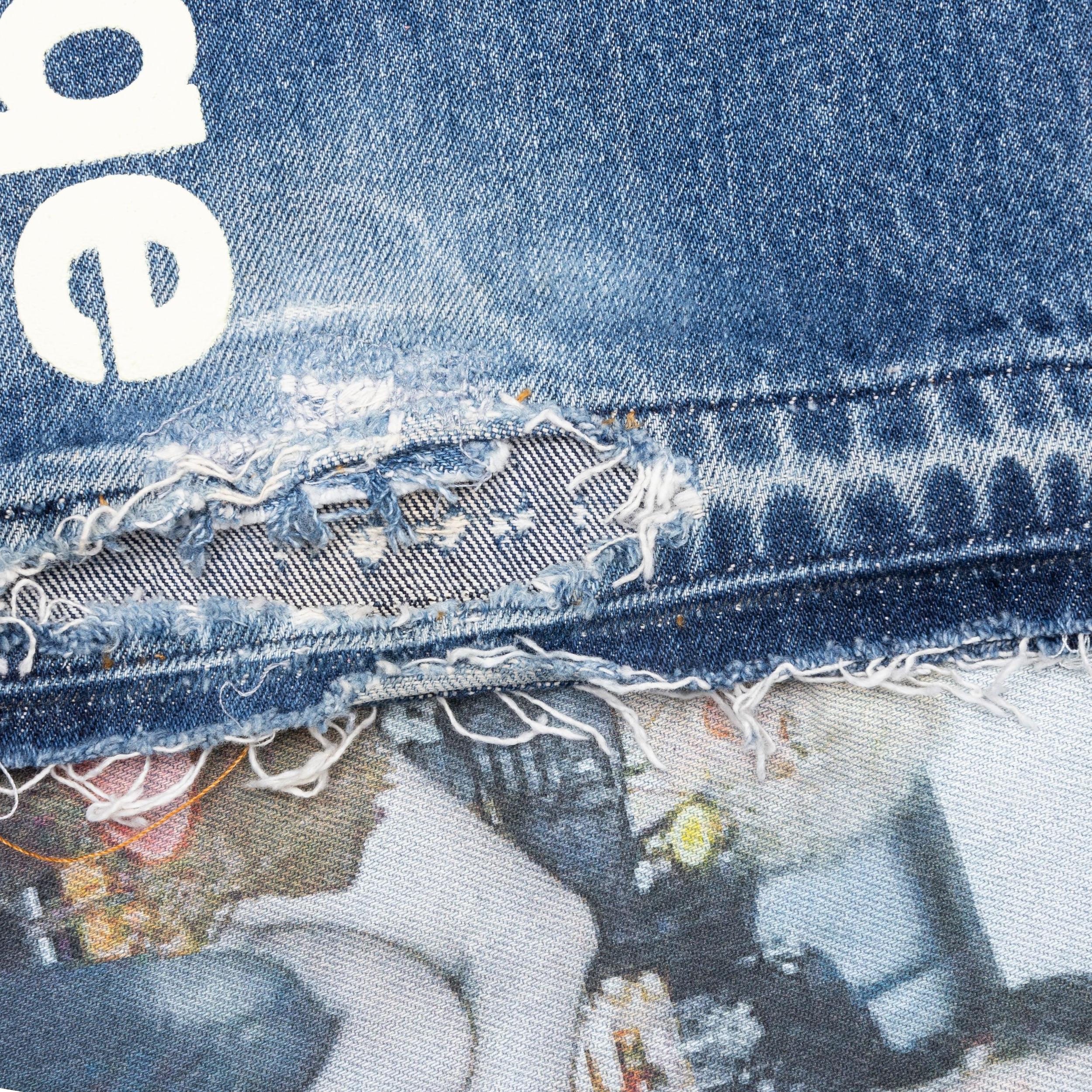 Tabloid Denim Pants - Indigo Male Product Image