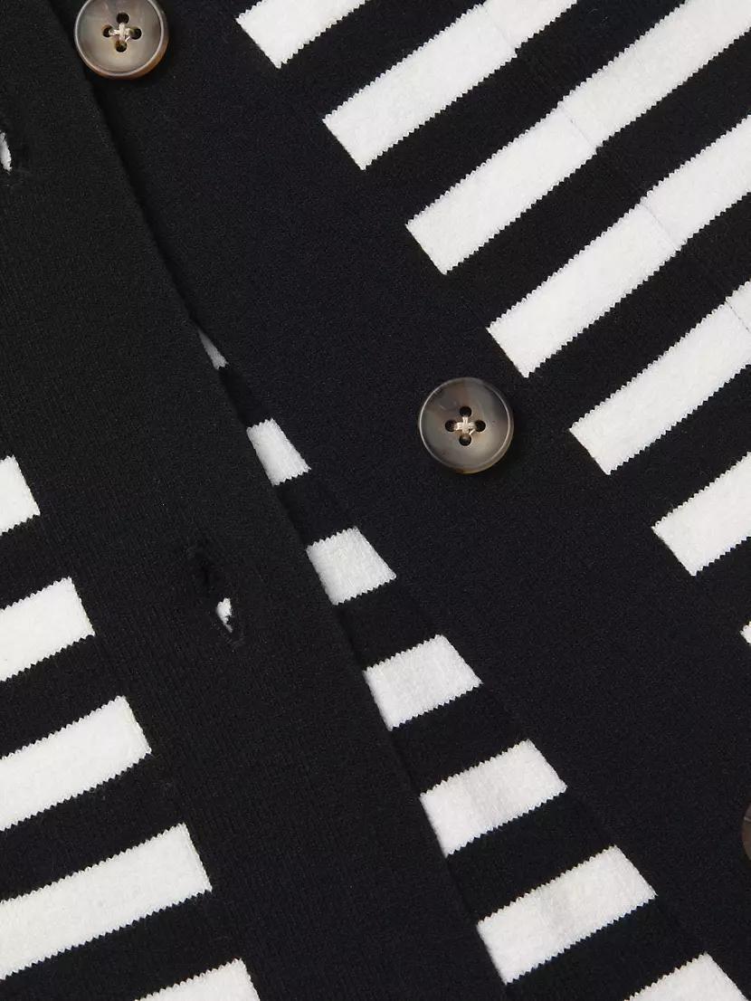 Lise Striped Stretch-Cotton Jacket Product Image